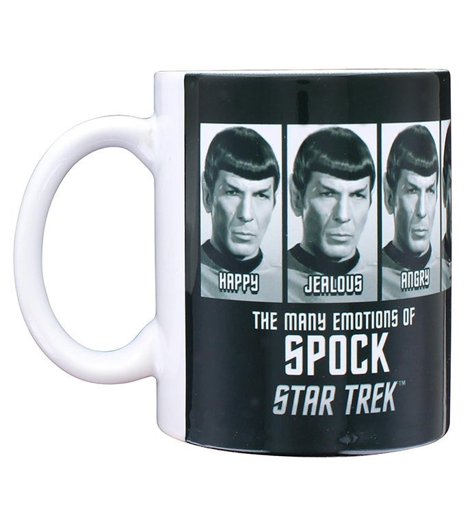 Officially Licensed 11oz Mugs - Emotions Of Spock